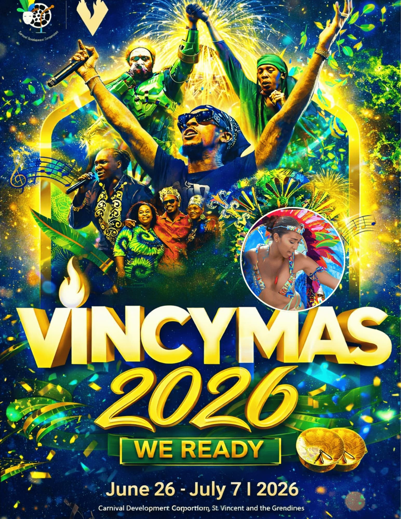 Vincy Mas Carnival 🎭